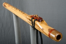 Olive Native American Flute, Minor, Mid F#-4, #K10D (13)